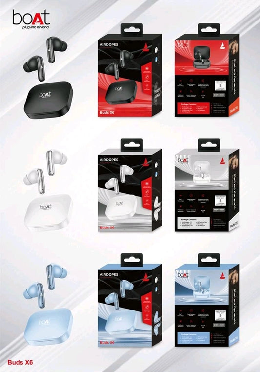 Boat Airdopes X6